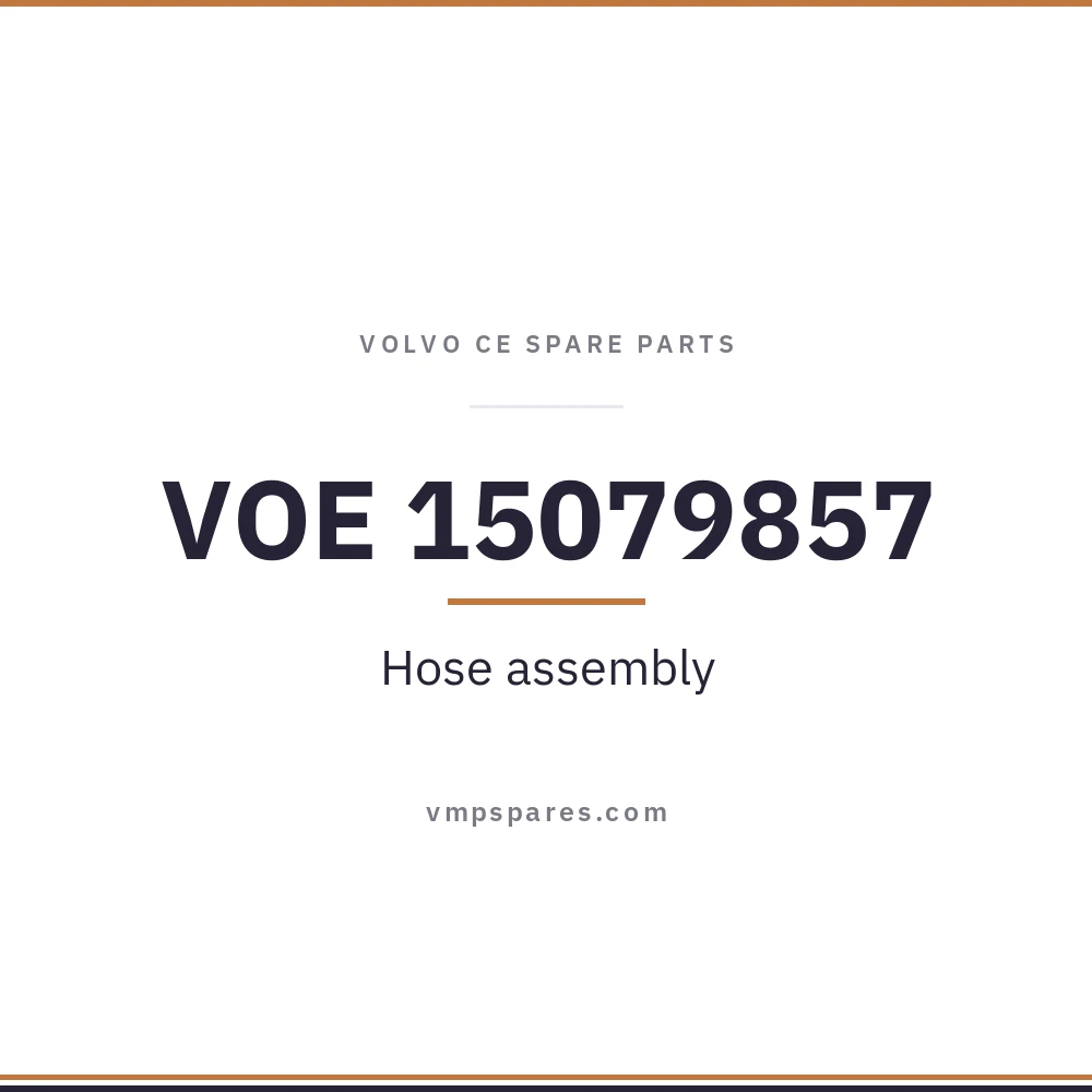 VOE 15079857 – Hose assembly