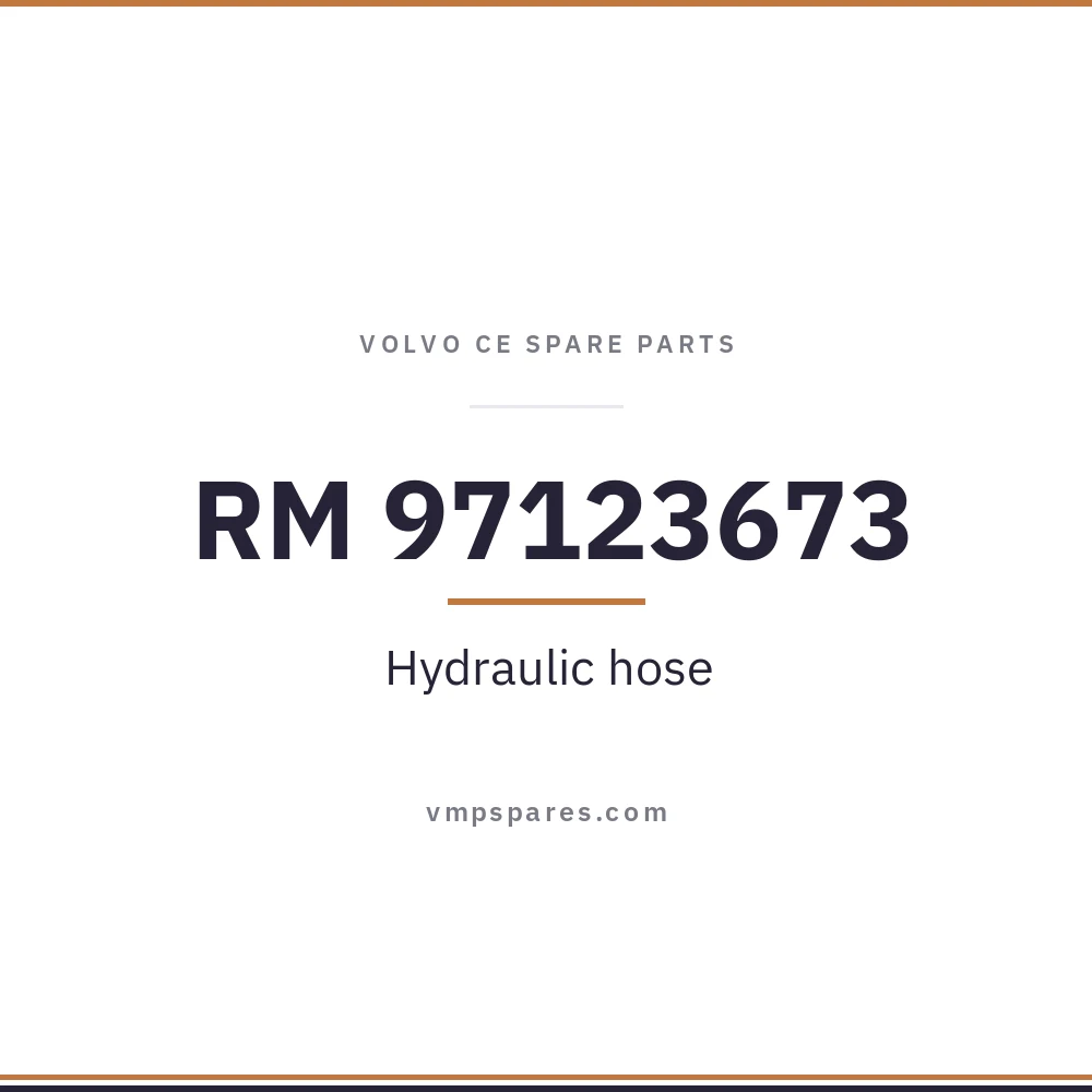 RM 97123673 – Hydraulic hose