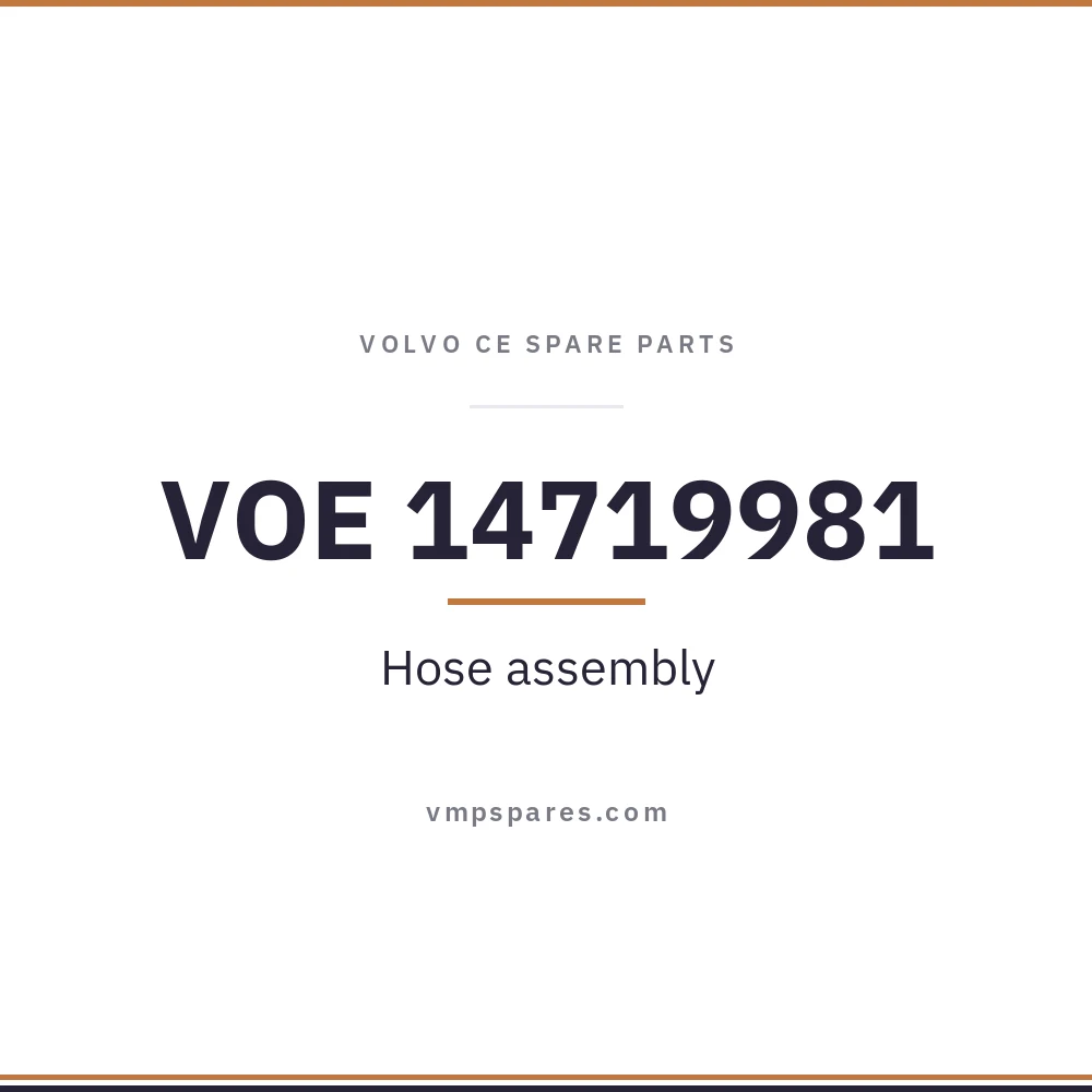VOE 14719981 – Hose assembly