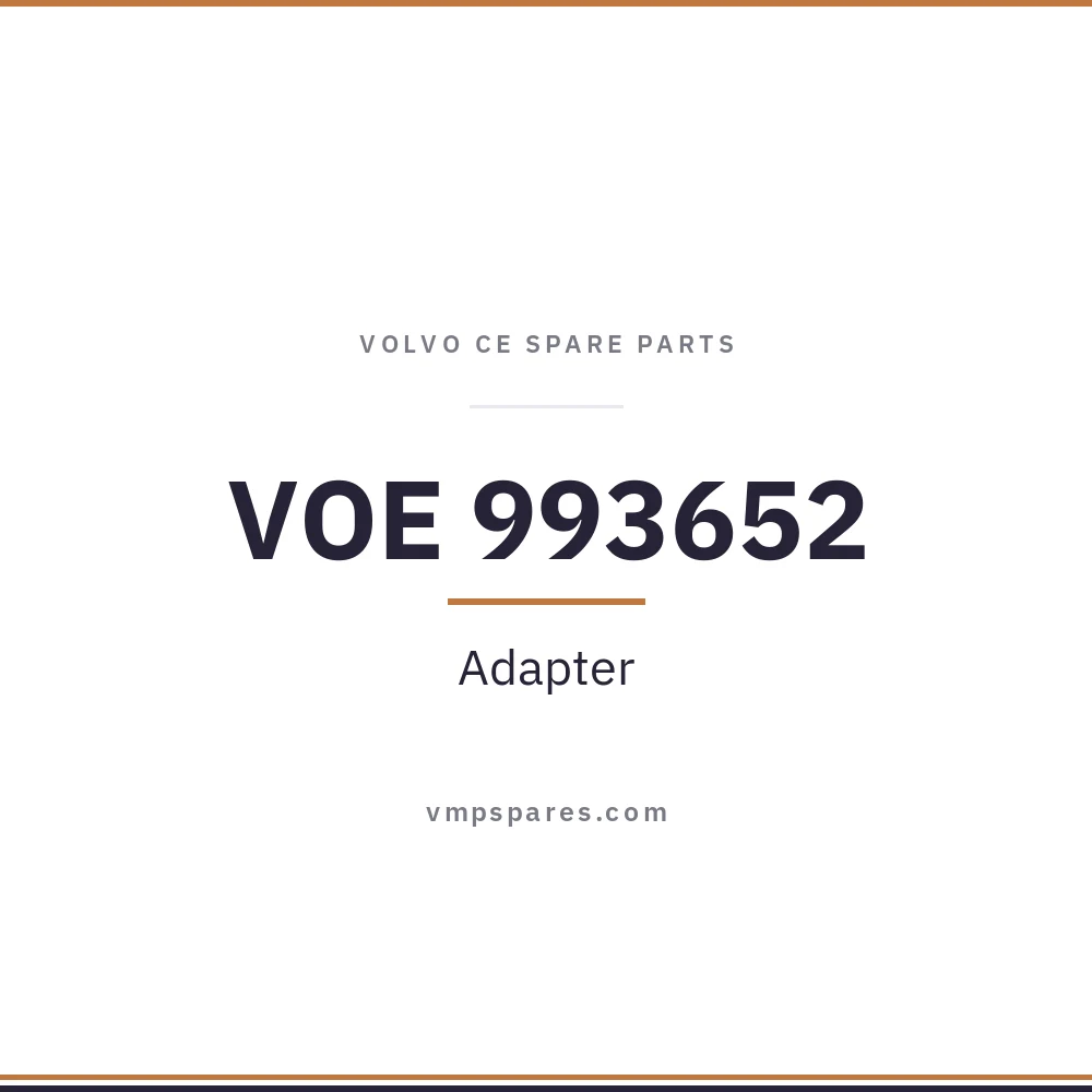 VOE 993652 – Adapter