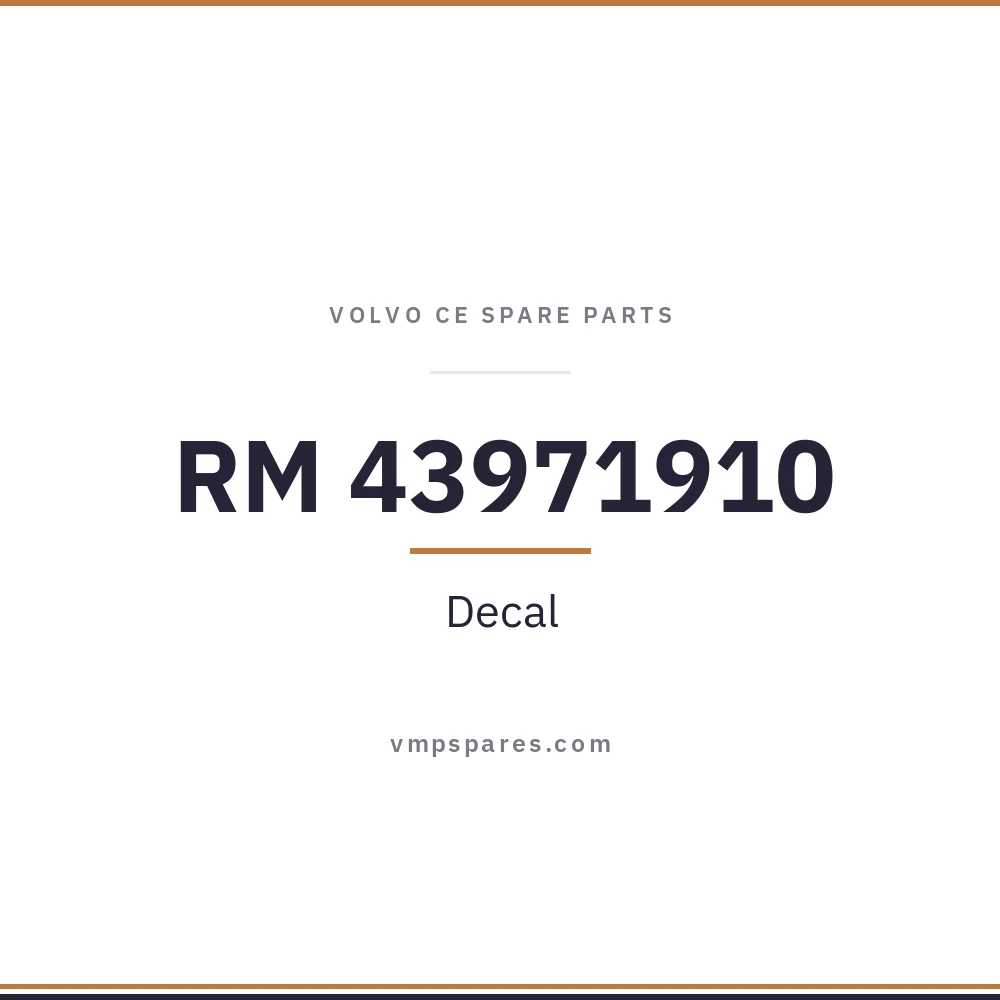 RM 43971910 – Decal