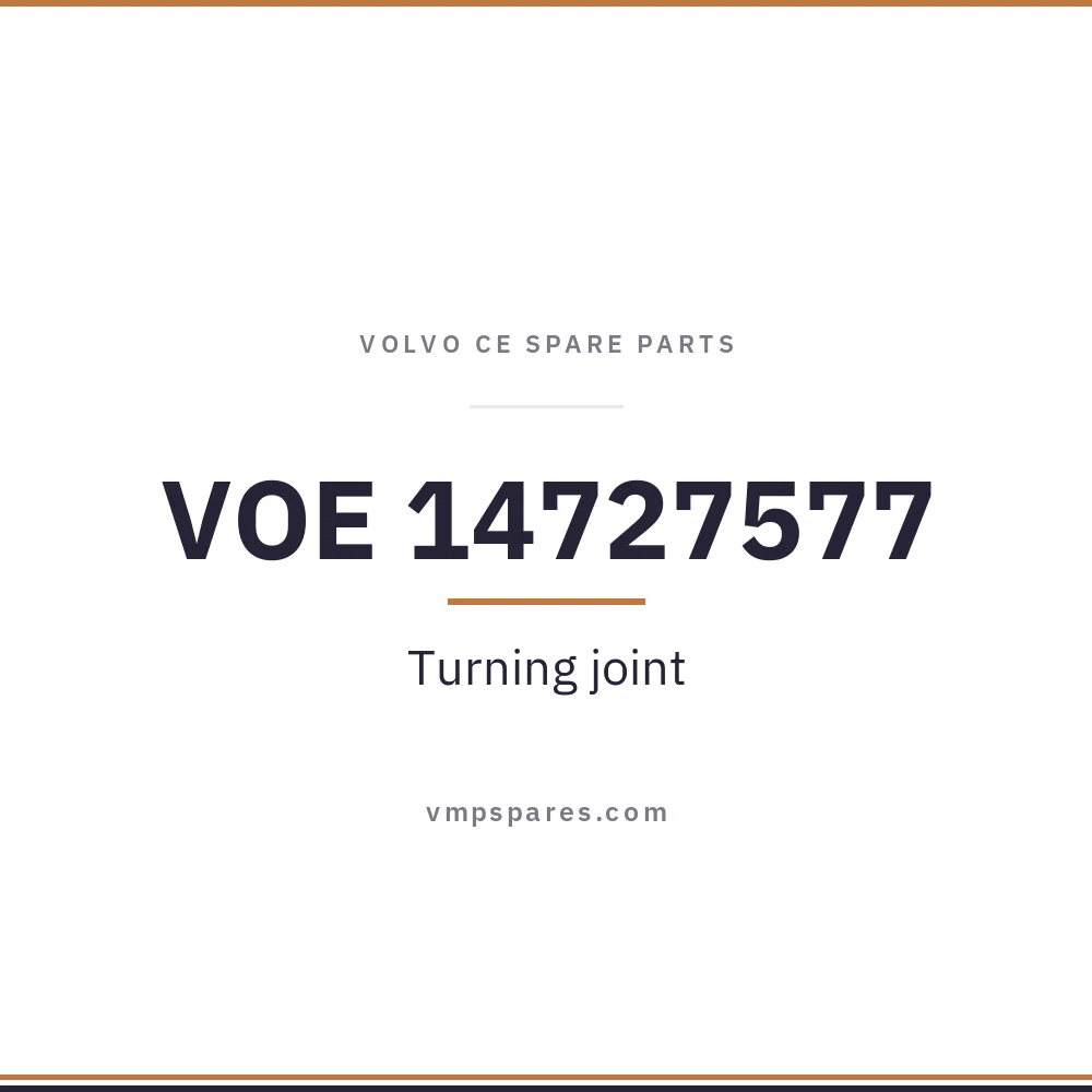 VOE 14727577 – Turning joint