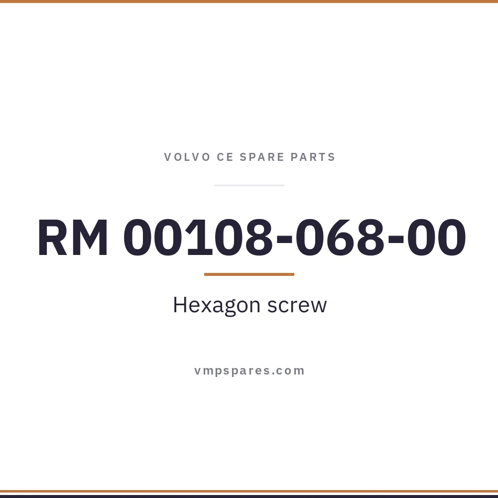 RM 00108-068-00 – Hexagon screw