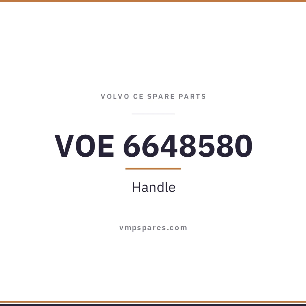 VOE 6648580 – Handle