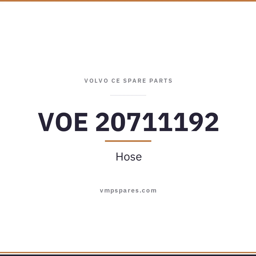 VOE 20711192 – Hose