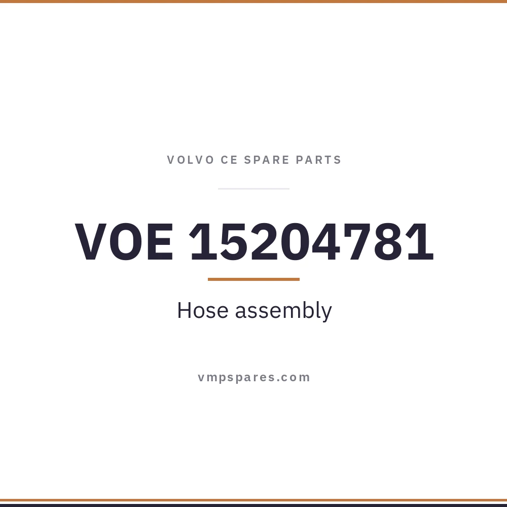 VOE 15204781 – Hose assembly