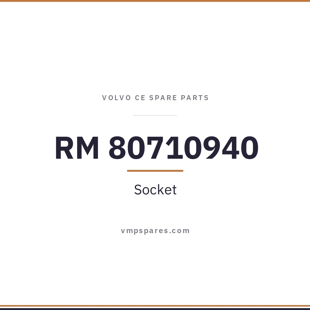 RM 80710940 – Socket