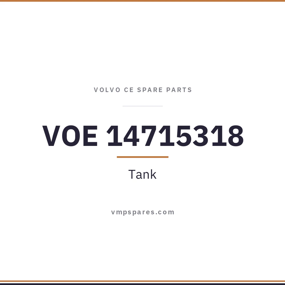VOE 14715318 – Tank