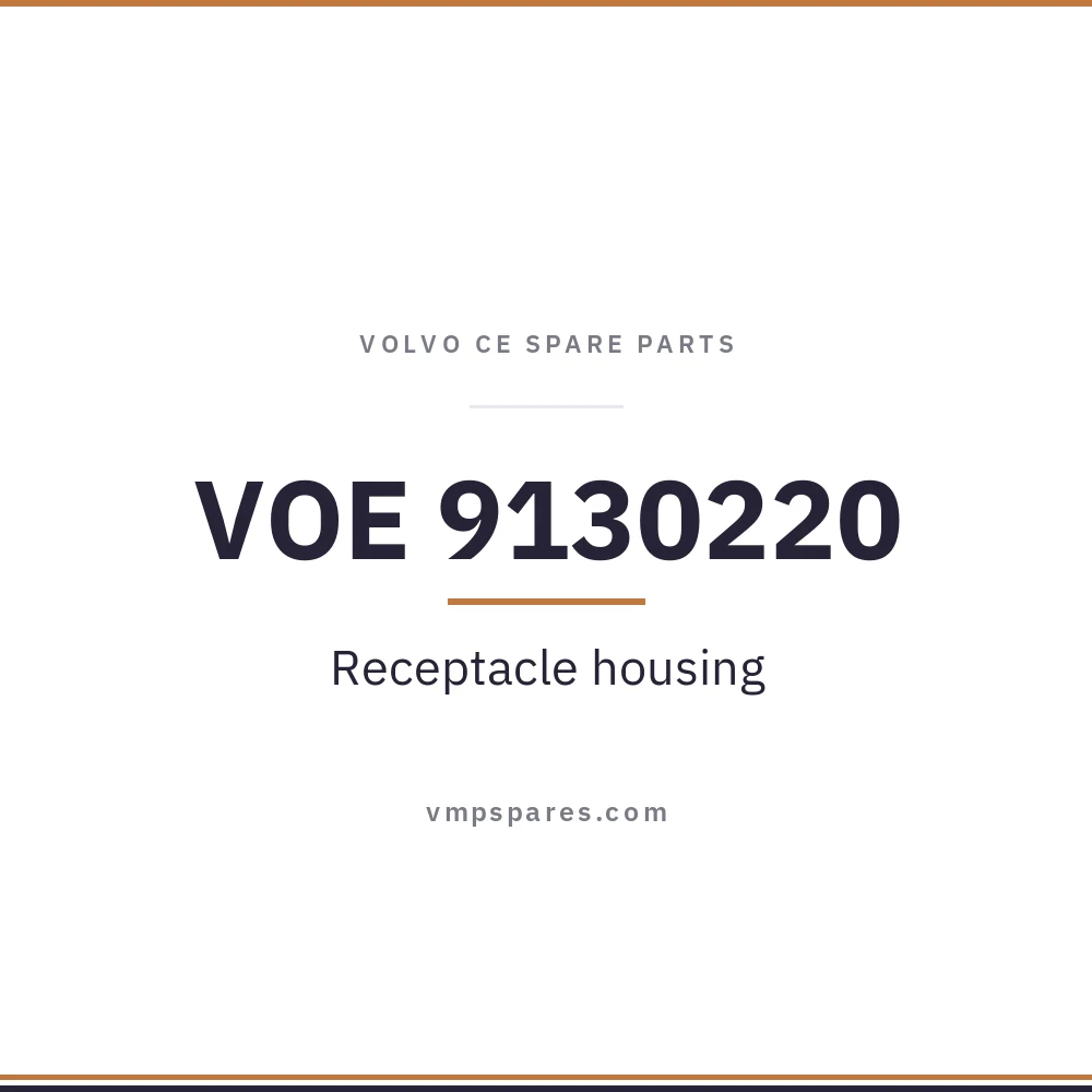 VOE 9130220 – Receptacle housing