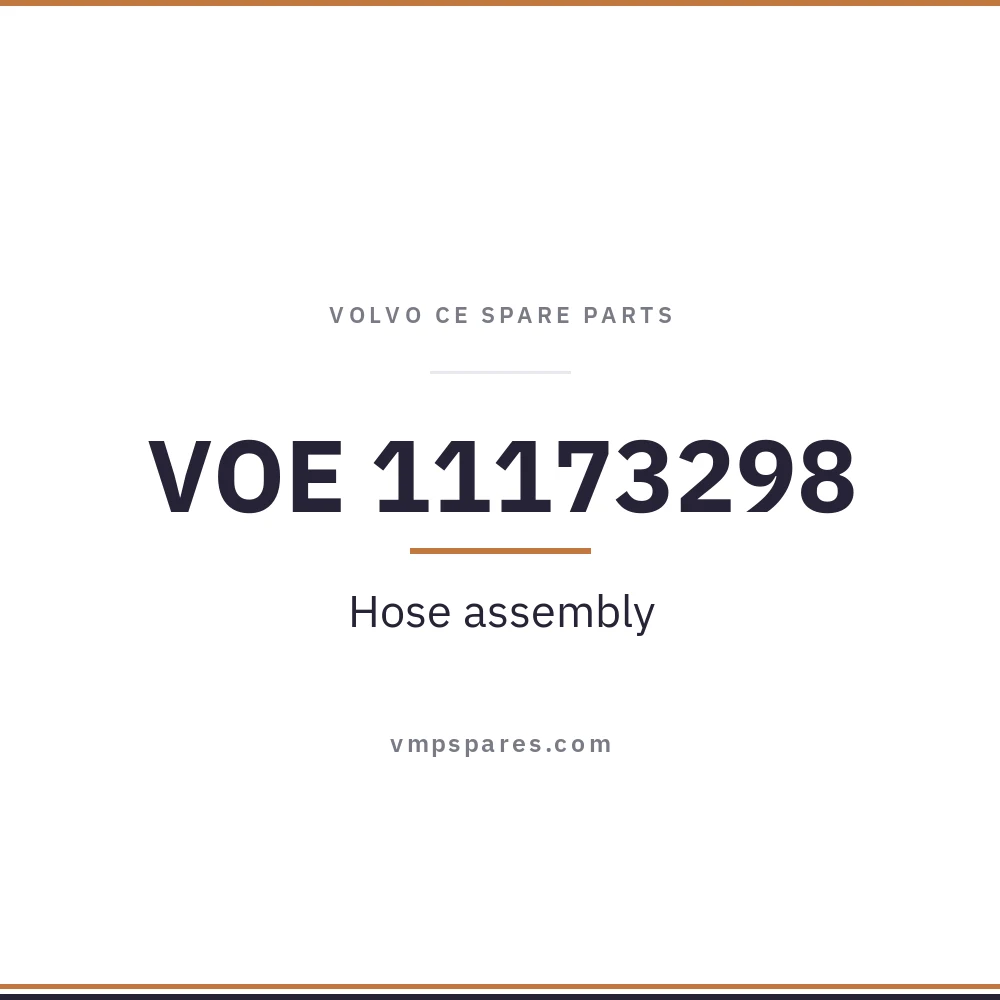 VOE 11173298 – Hose assembly