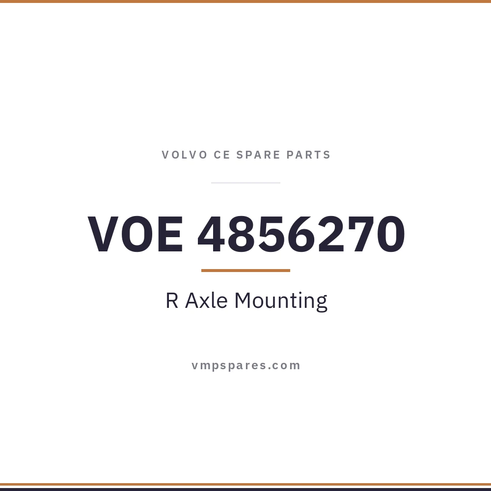 VOE 4856270 – R Axle Mounting