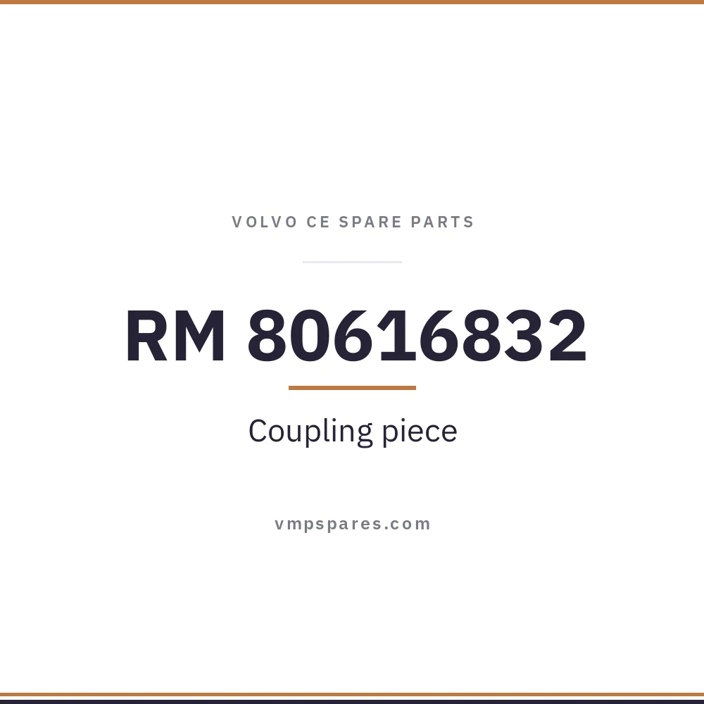 RM 80616832 – Coupling piece