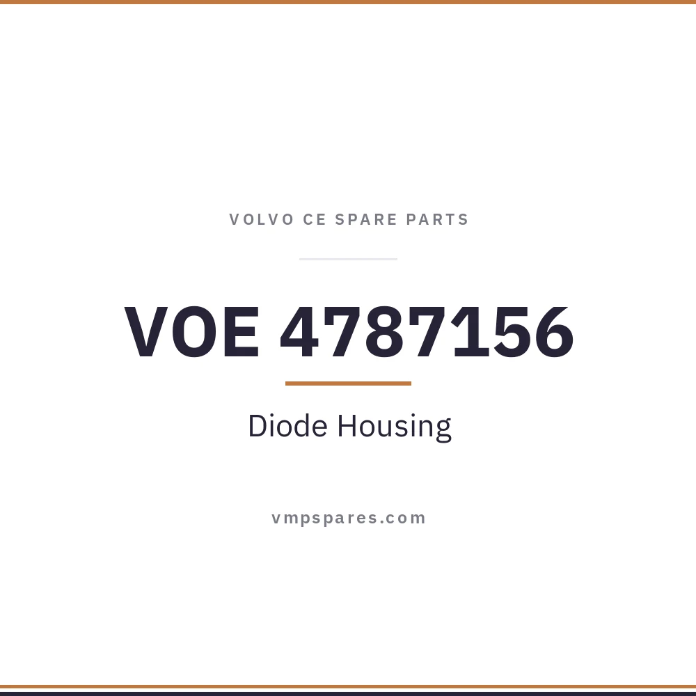 VOE 4787156 – Diode Housing