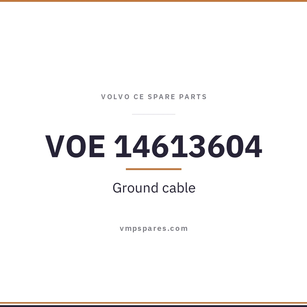 VOE 14613604 – Ground cable