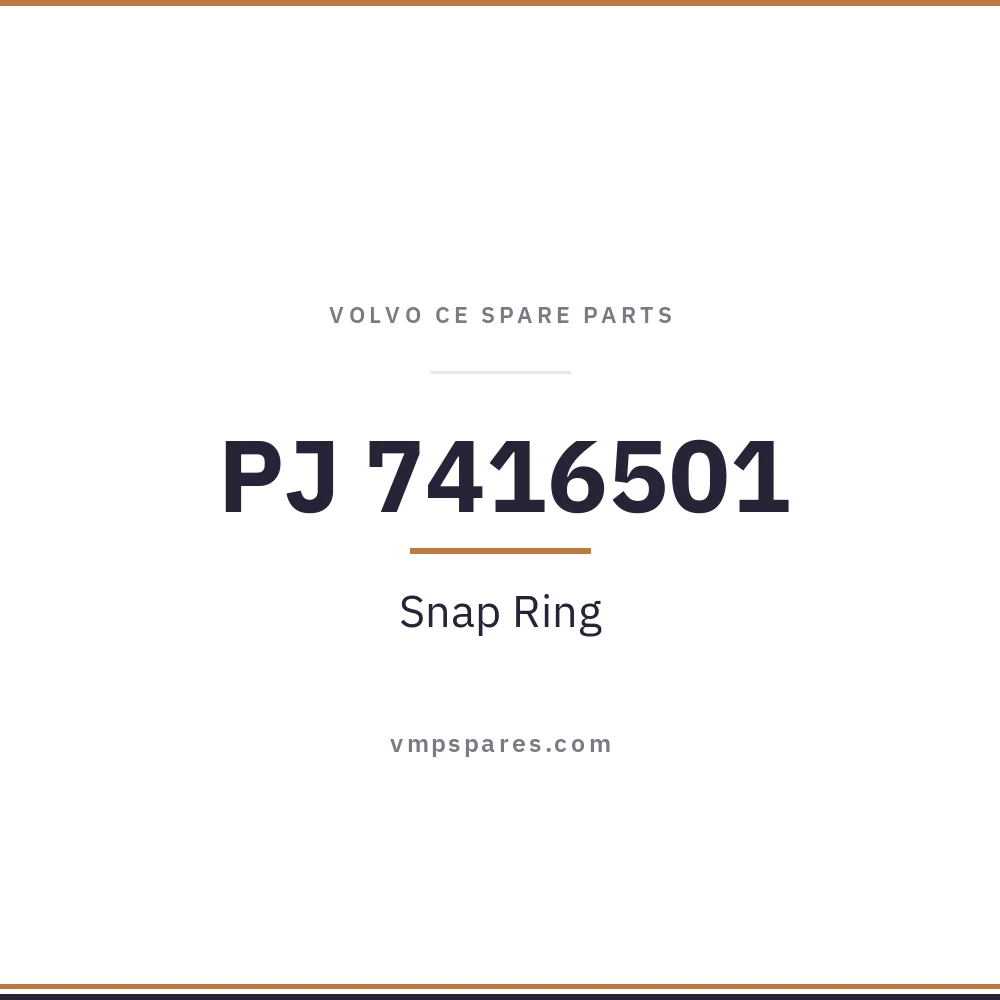 PJ 7416501 – Snap Ring