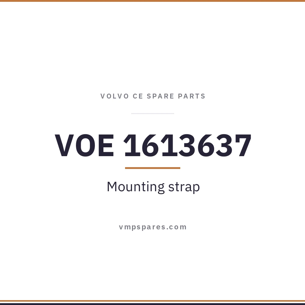 VOE 1613637 – Mounting strap