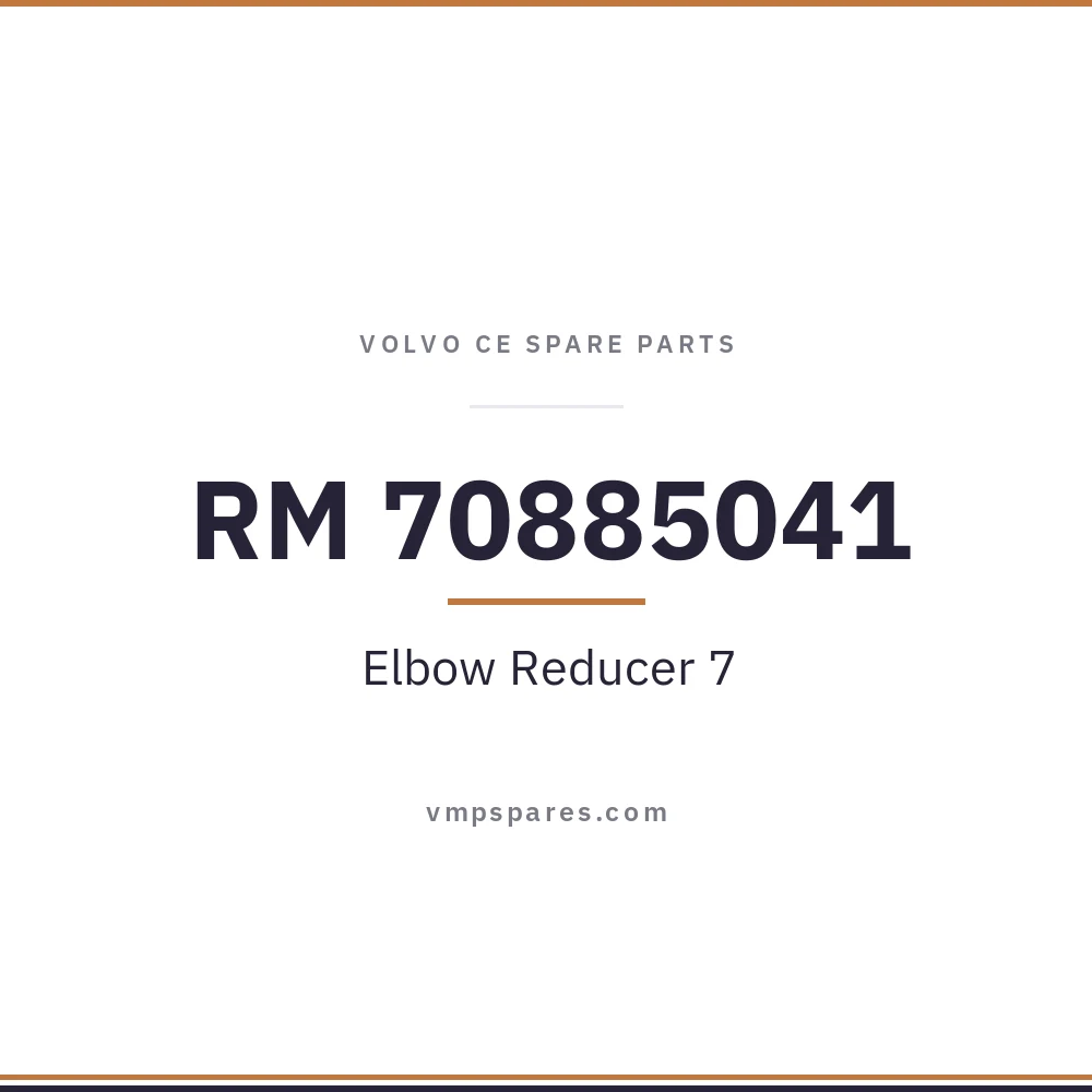RM 70885041 – Elbow Reducer 7