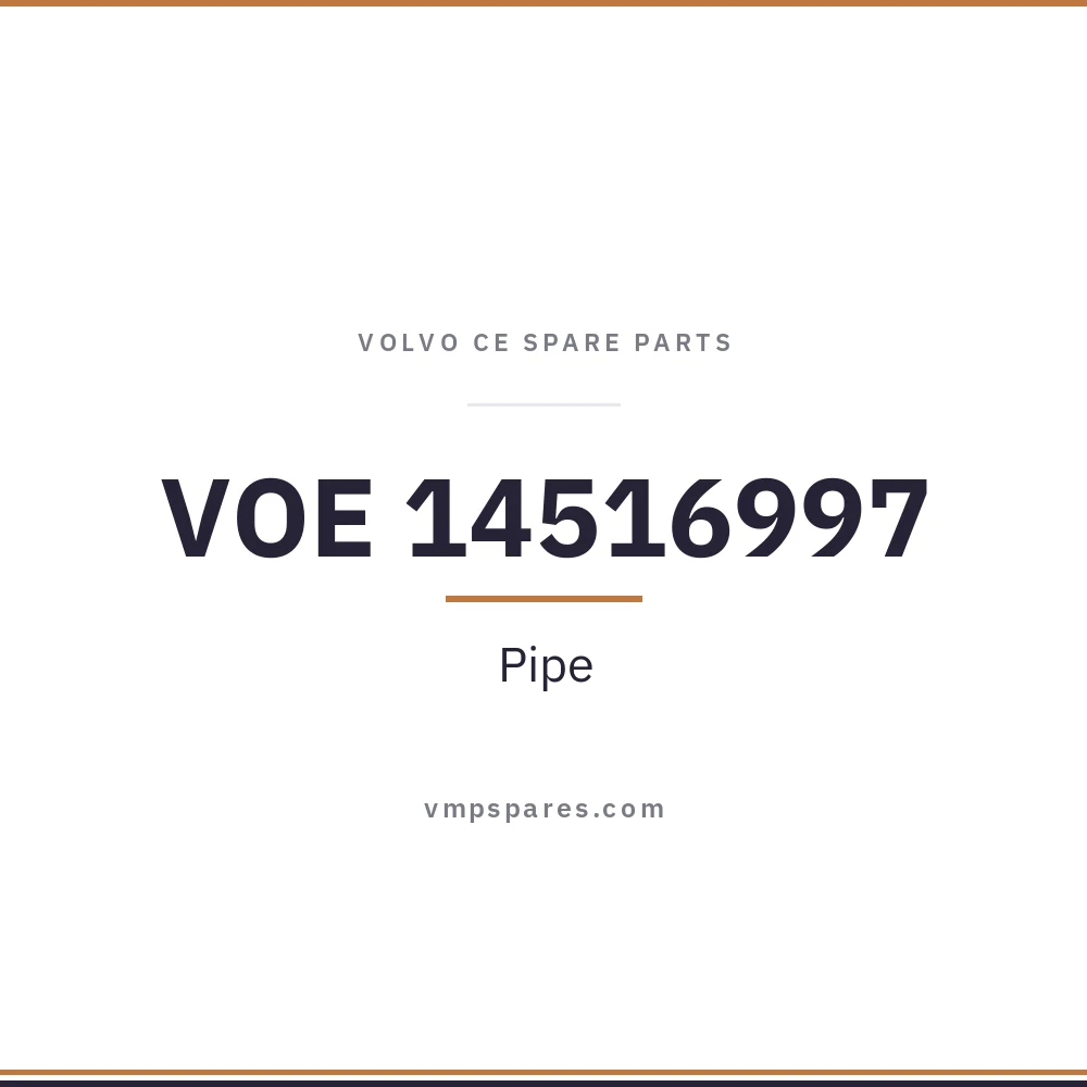 VOE 14516997 – Pipe