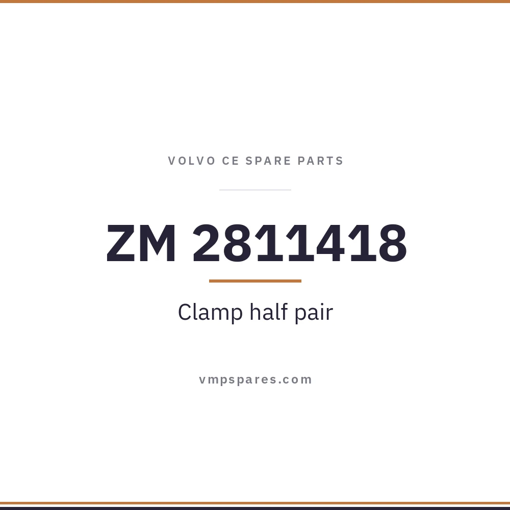 ZM 2811418 – Clamp half pair