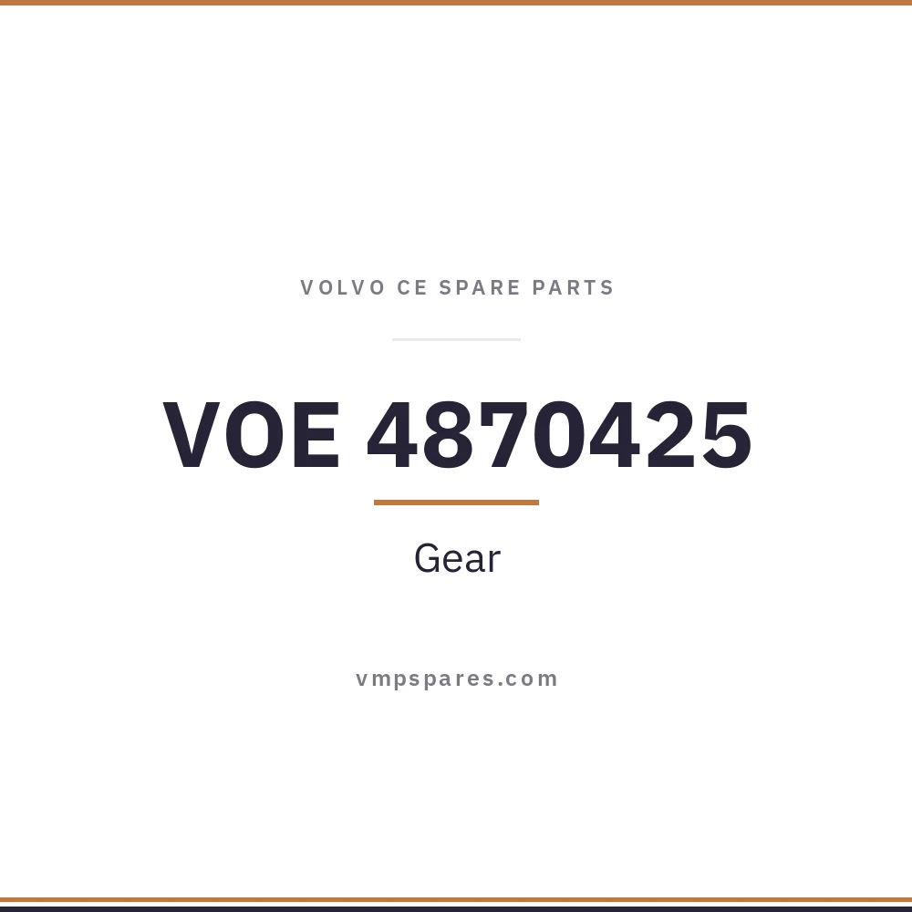 VOE 4870425 – Gear