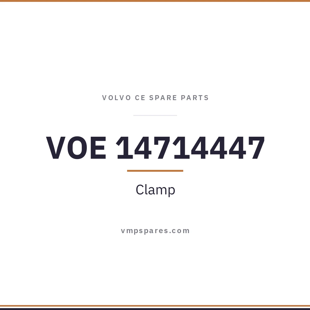 VOE 14714447 – Clamp