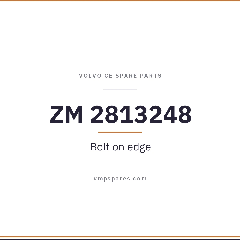 ZM 2813248 – Bolt on edge