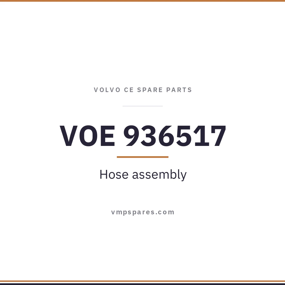 VOE 936517 – Hose assembly
