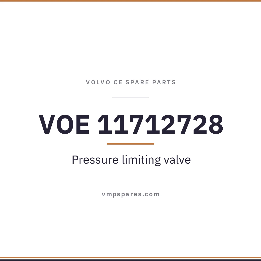VOE 11712728 – Pressure limiting valve