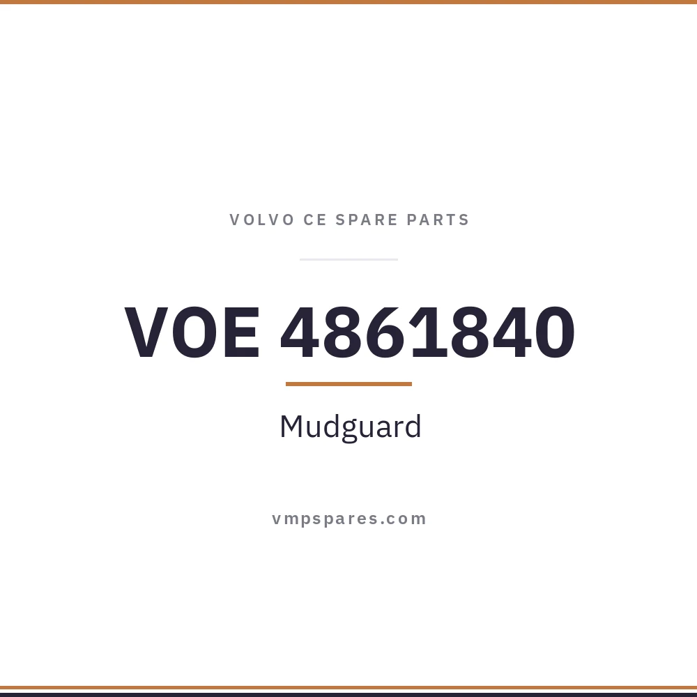 VOE 4861840 – Mudguard