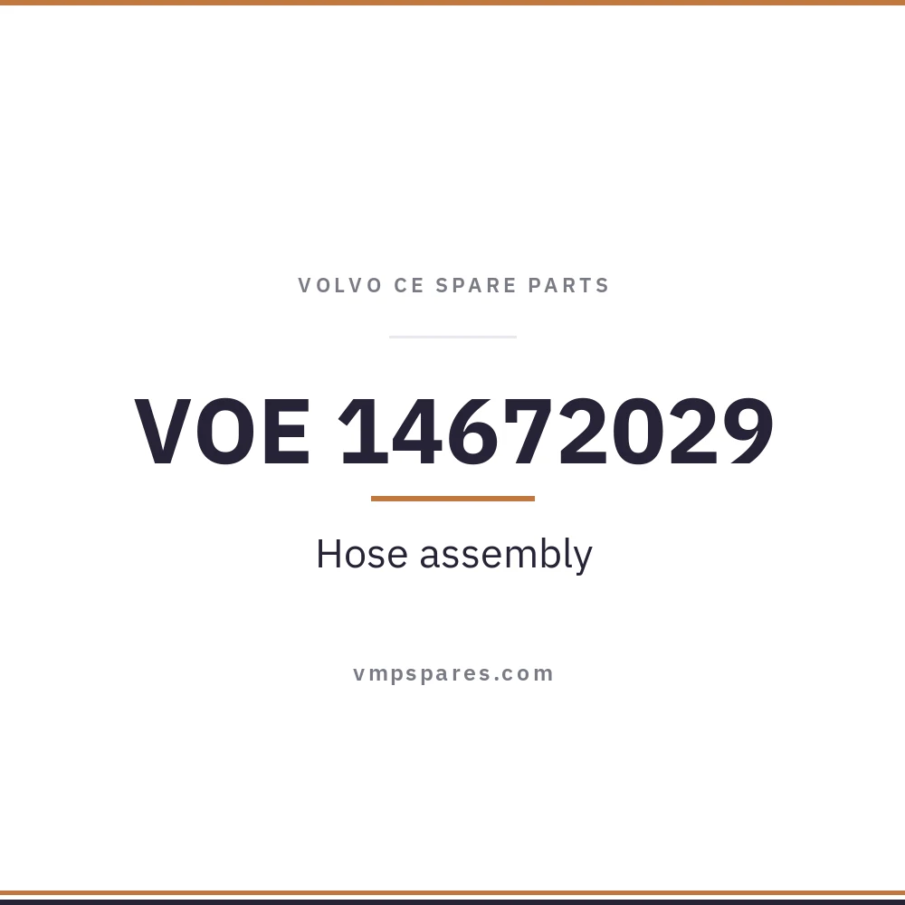 VOE 14672029 – Hose assembly