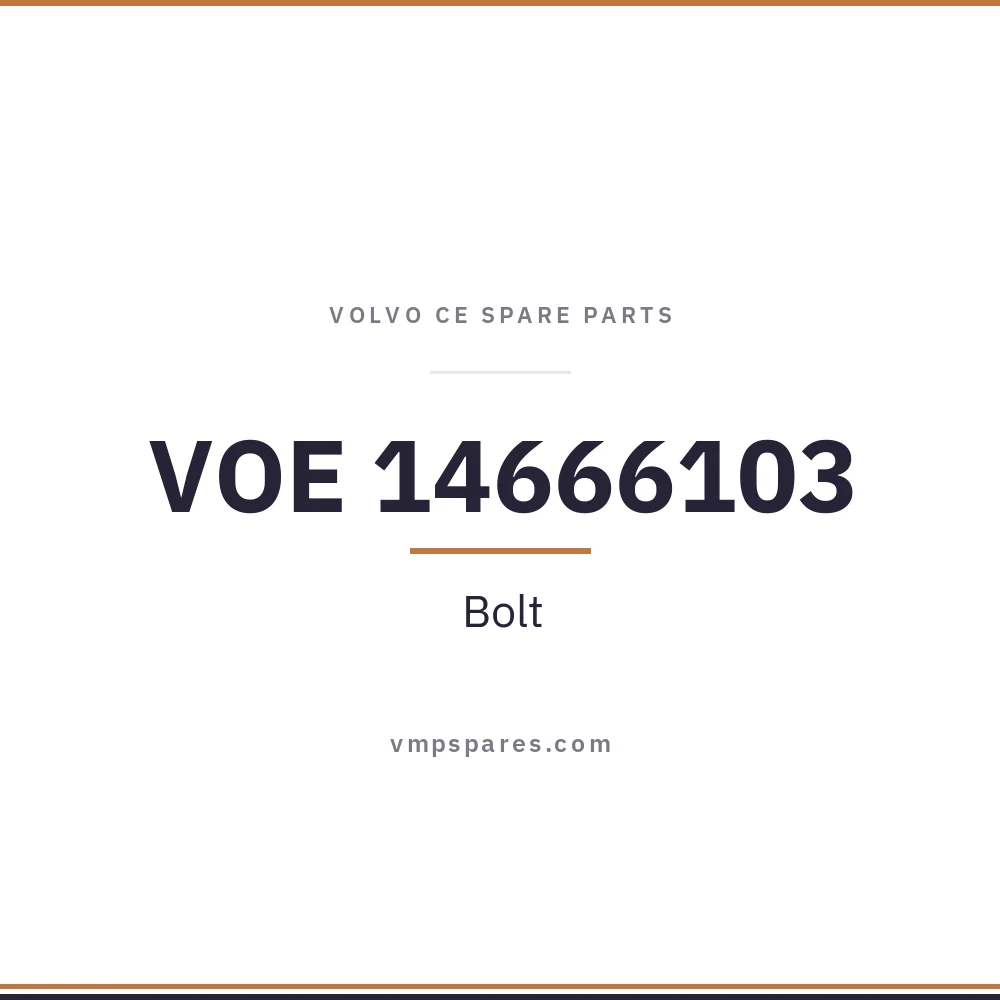 VOE 14666103 – Bolt