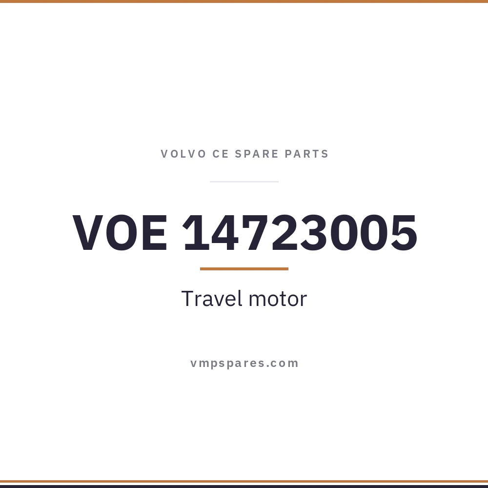 VOE 14723005 – Travel motor