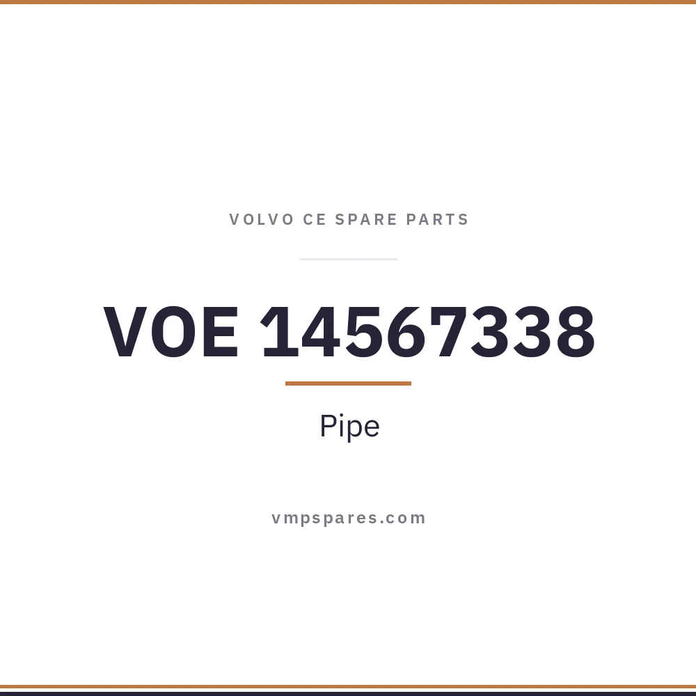 VOE 14567338 – Pipe