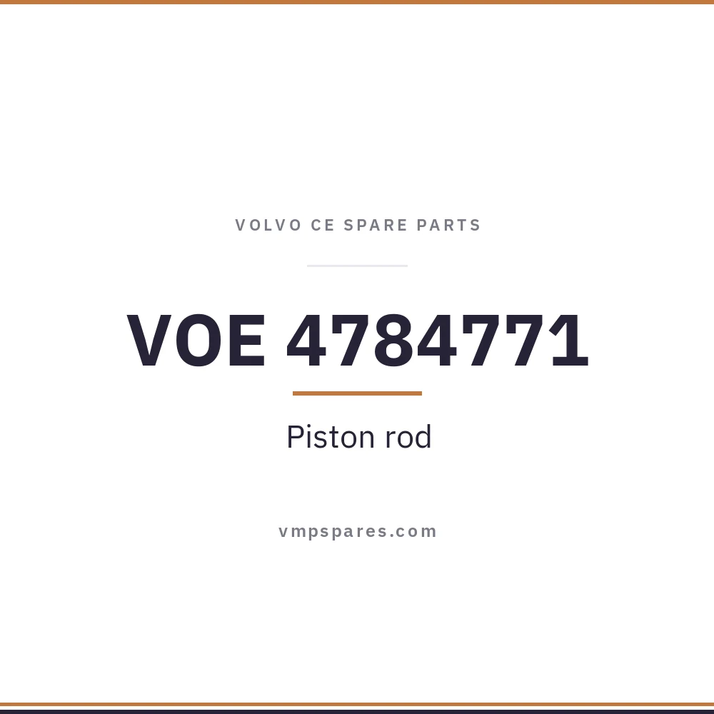VOE 4784771 – Piston rod