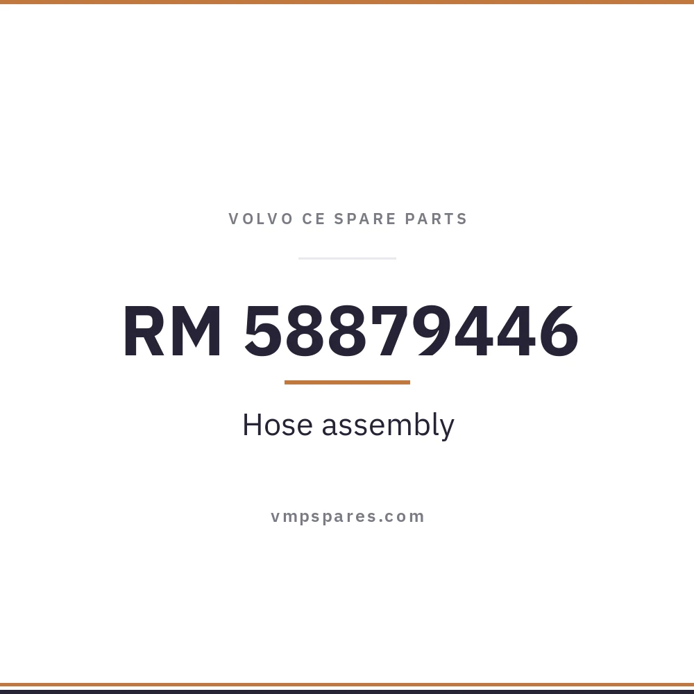 RM 58879446 – Hose assembly