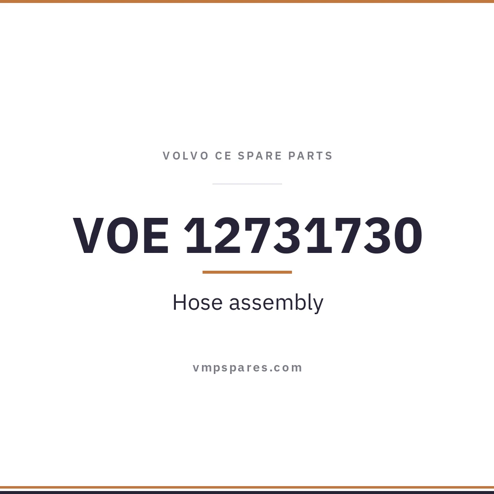 VOE 12731730 – Hose assembly