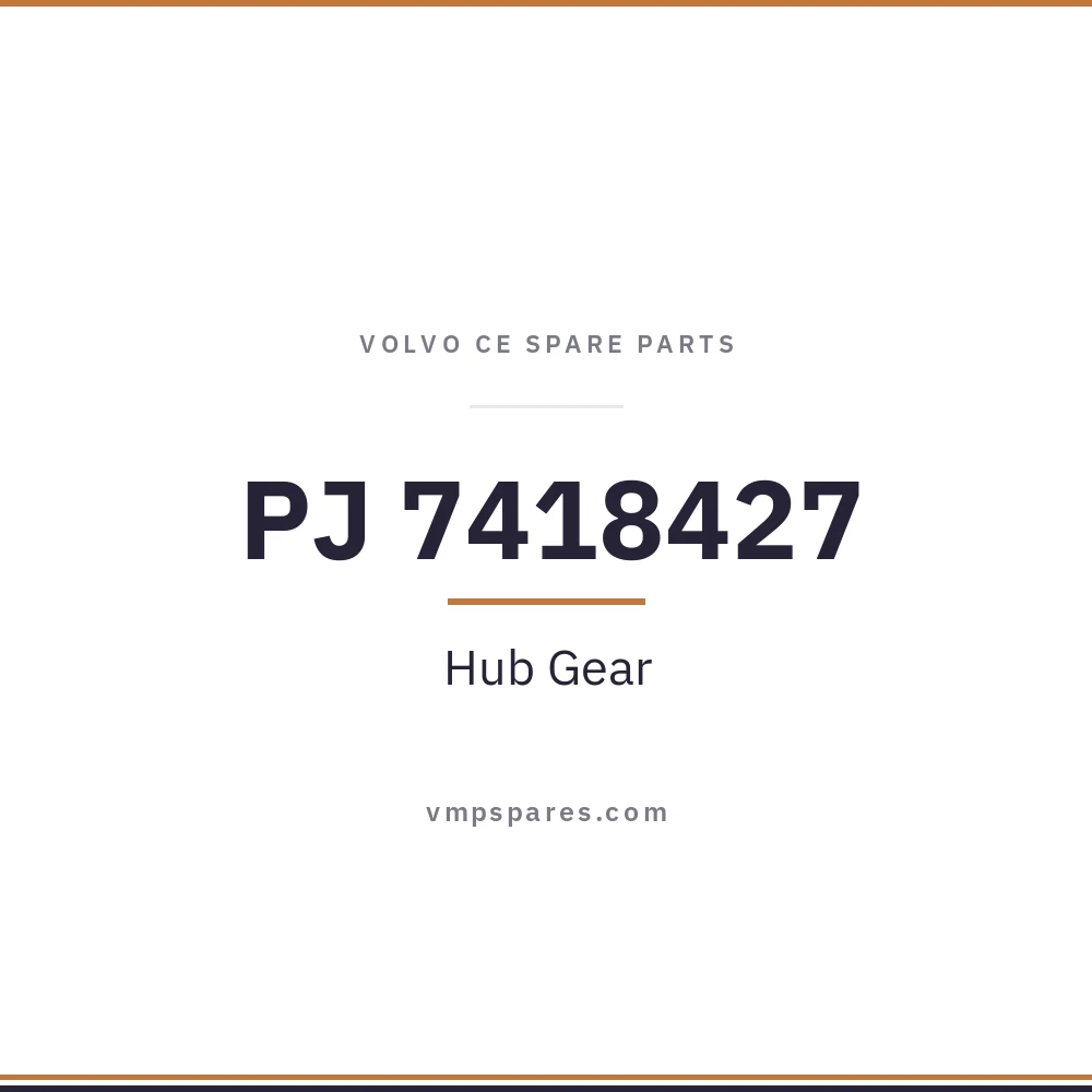 PJ 7418427 – Hub Gear