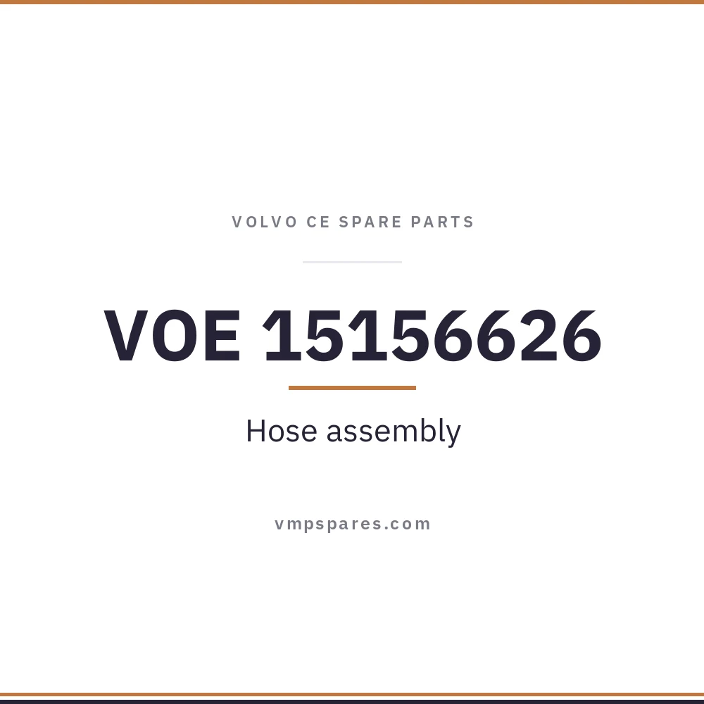VOE 15156626 – Hose assembly
