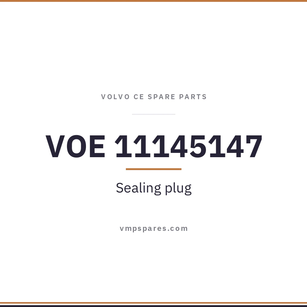 VOE 11145147 – Sealing plug