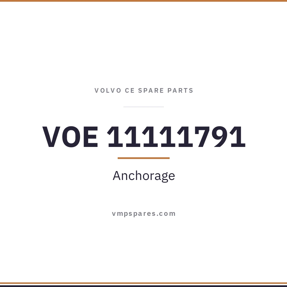 VOE 11111791 – Anchorage