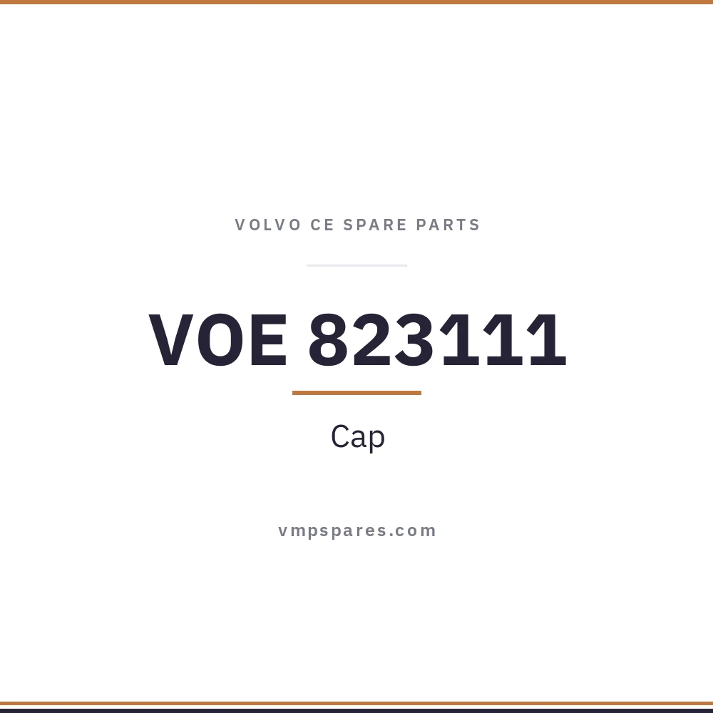 VOE 823111 – Cap