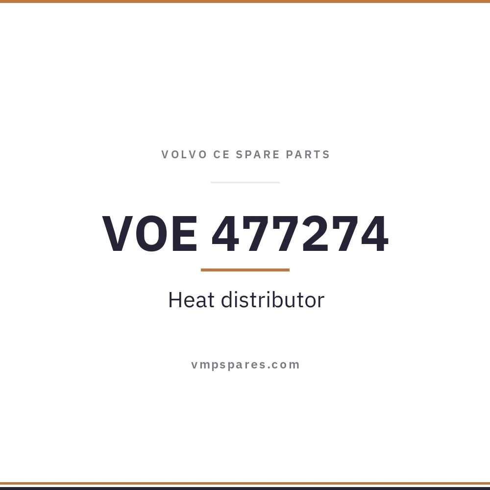 VOE 477274 – Heat distributor