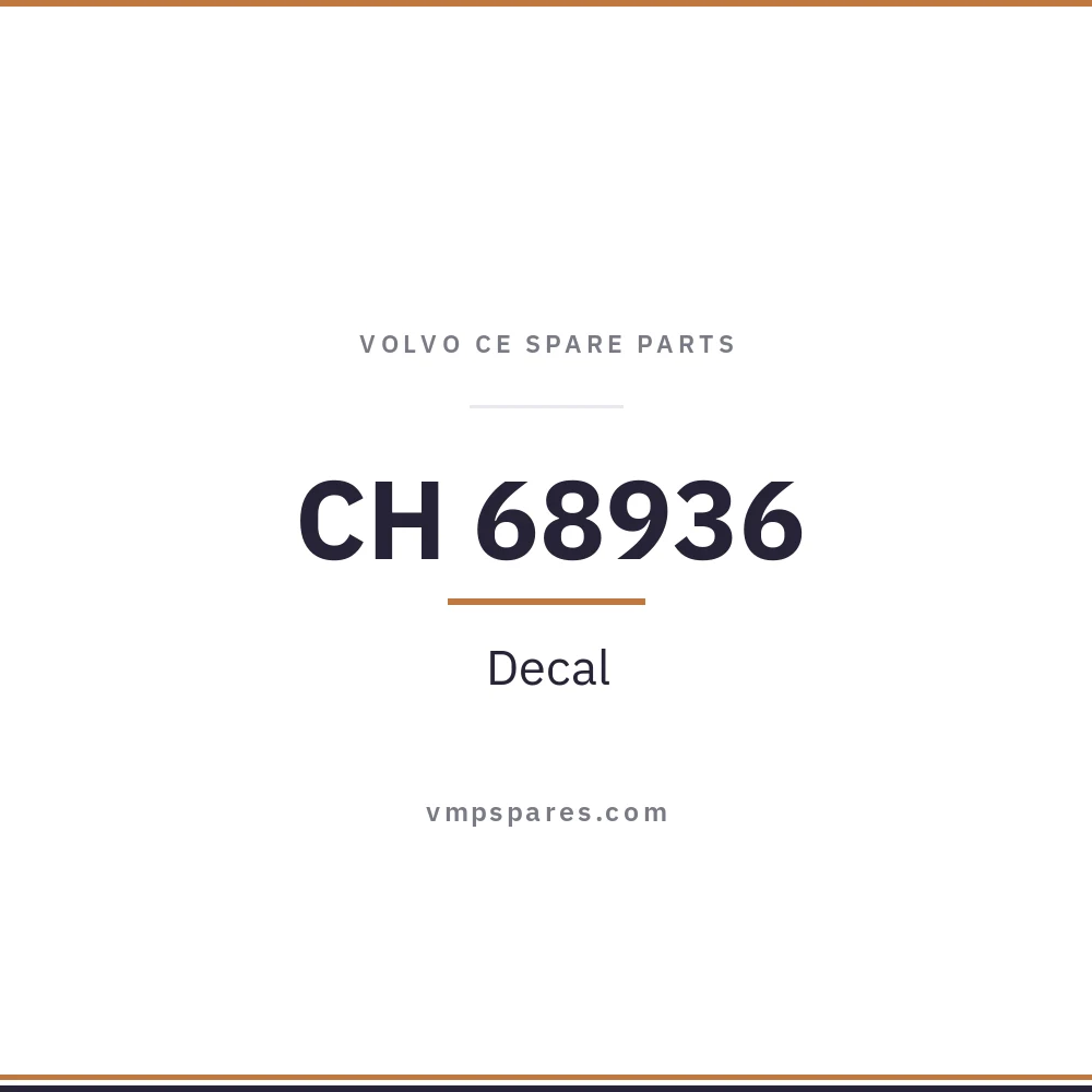 CH 68936 – Decal