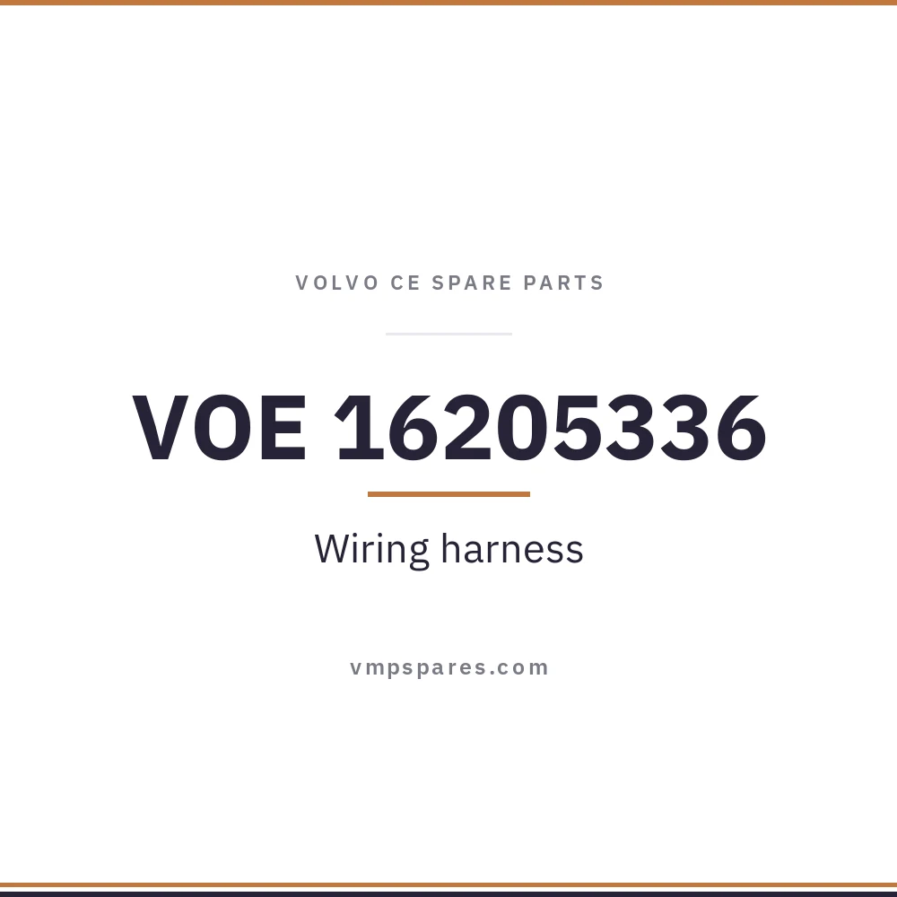 VOE 16205336 – Wiring harness