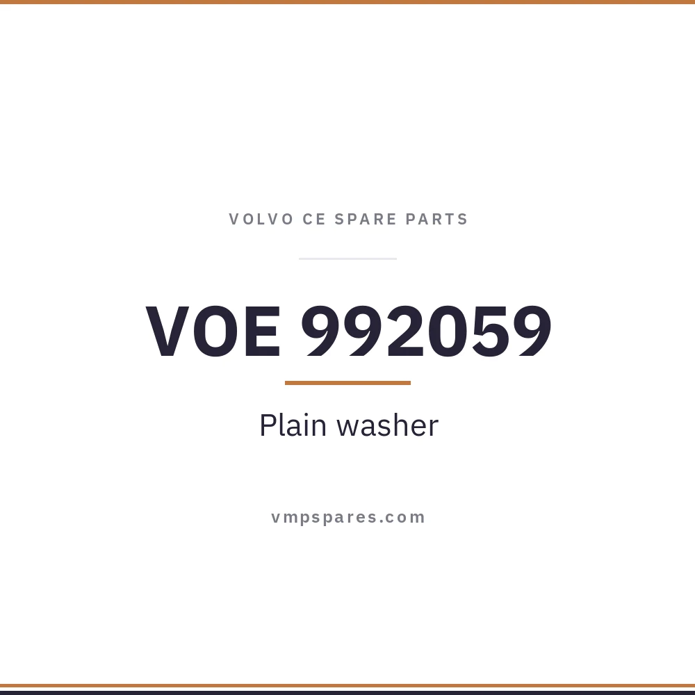 VOE 992059 – Plain washer