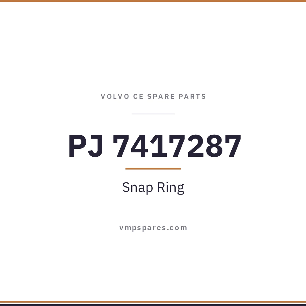 PJ 7417287 – Snap Ring
