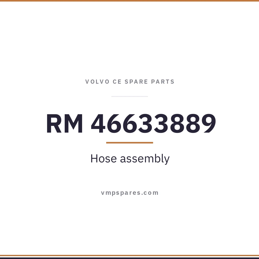 RM 46633889 – Hose assembly