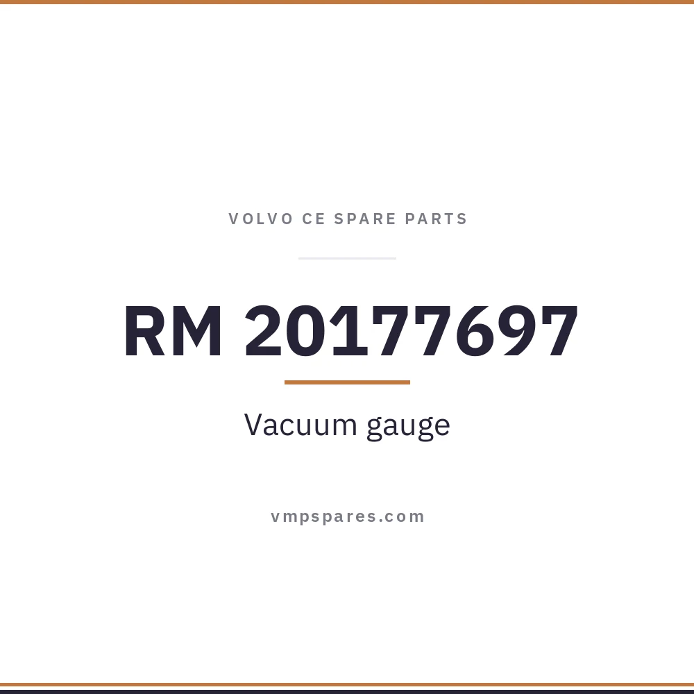 RM 20177697 – Vacuum gauge