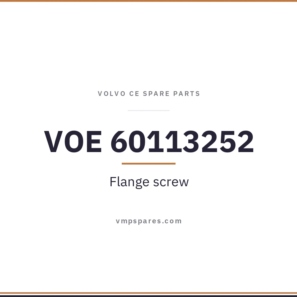 VOE 60113252 – Flange screw