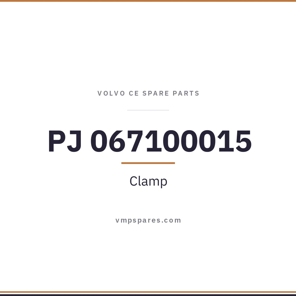 PJ 067100015 – Clamp